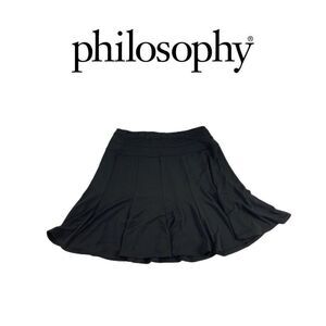 Philosophy Black Skirt. Sz S